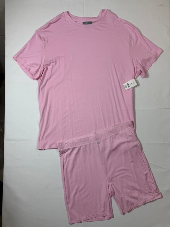 LOFT Other - Women’s XL LOFT Pink Bike Short Pajama Set